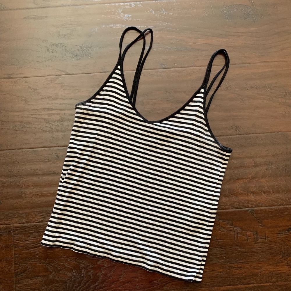 Stripe Crop Top